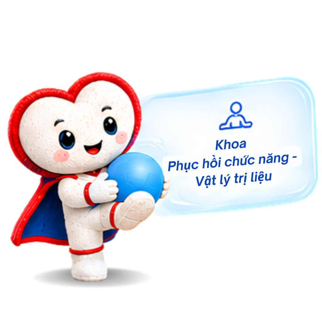 Linh vật Olympia khoa Phục hồi chức năng – Vật lý trị liệu