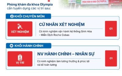 OLYMPIA TUYỂN DỤNG · THÁNG 10/2026